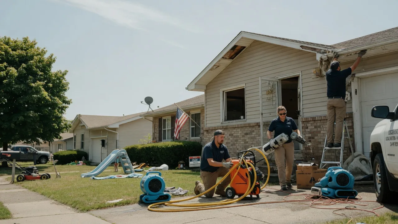 Water Damage Restoration in Oconee, IL near me